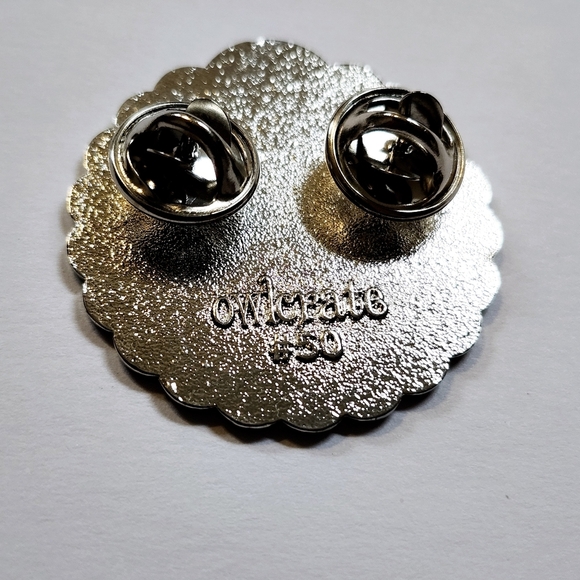 The Dark Side Iron Must Be Tested Owlcrate #50 Enamel Lapel Pin - Picture 2 of 2